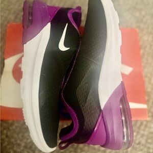 Nike Kids' Black and Purple Air Sneakers